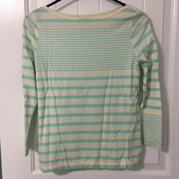 Fossil Blue Stripe Boat Neck Shirt - Picture 3 of 3